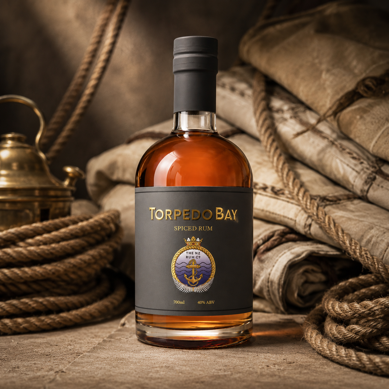 Torpedo bay Spiced Rum — The NZ Rum Co